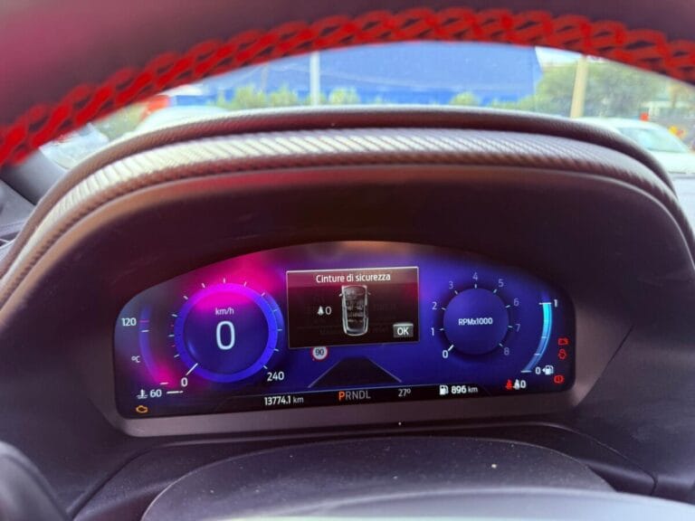 FORD PUMA BLU AUTOMATICA USATO OLBIA CRUSCOTTO