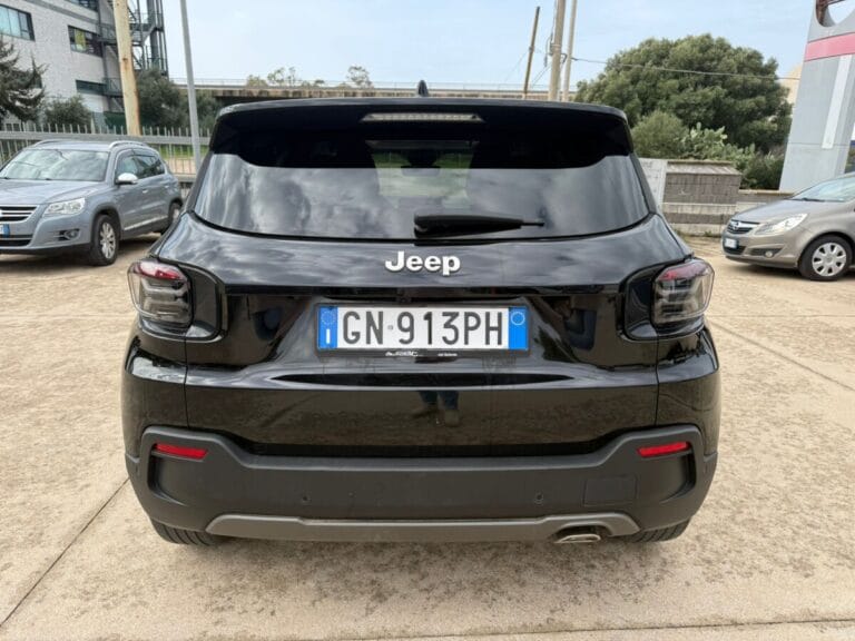 JEEP AVENGER LONGITUDE NERO VENDITA OLBIA (5)
