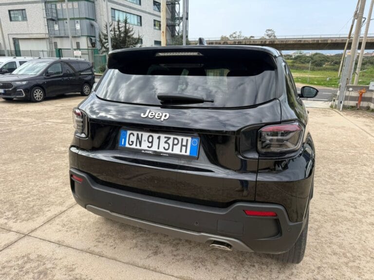 JEEP AVENGER LONGITUDE NERO VENDITA OLBIA (6)