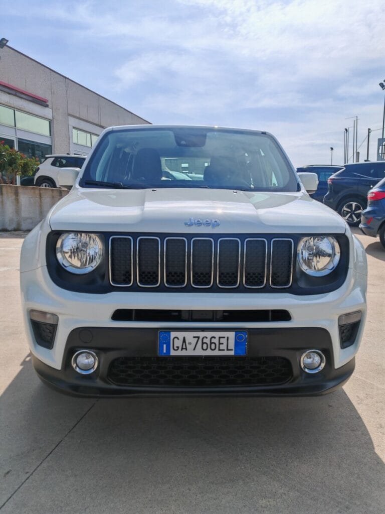 JEEP RENEGADE BIANCO LONGITUDE USATO OLBIA (1) (2)