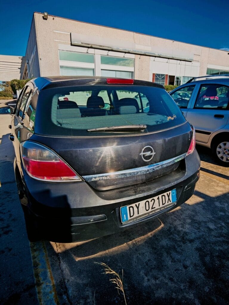 OPEL ASTRA USATO OLBIA RETRO