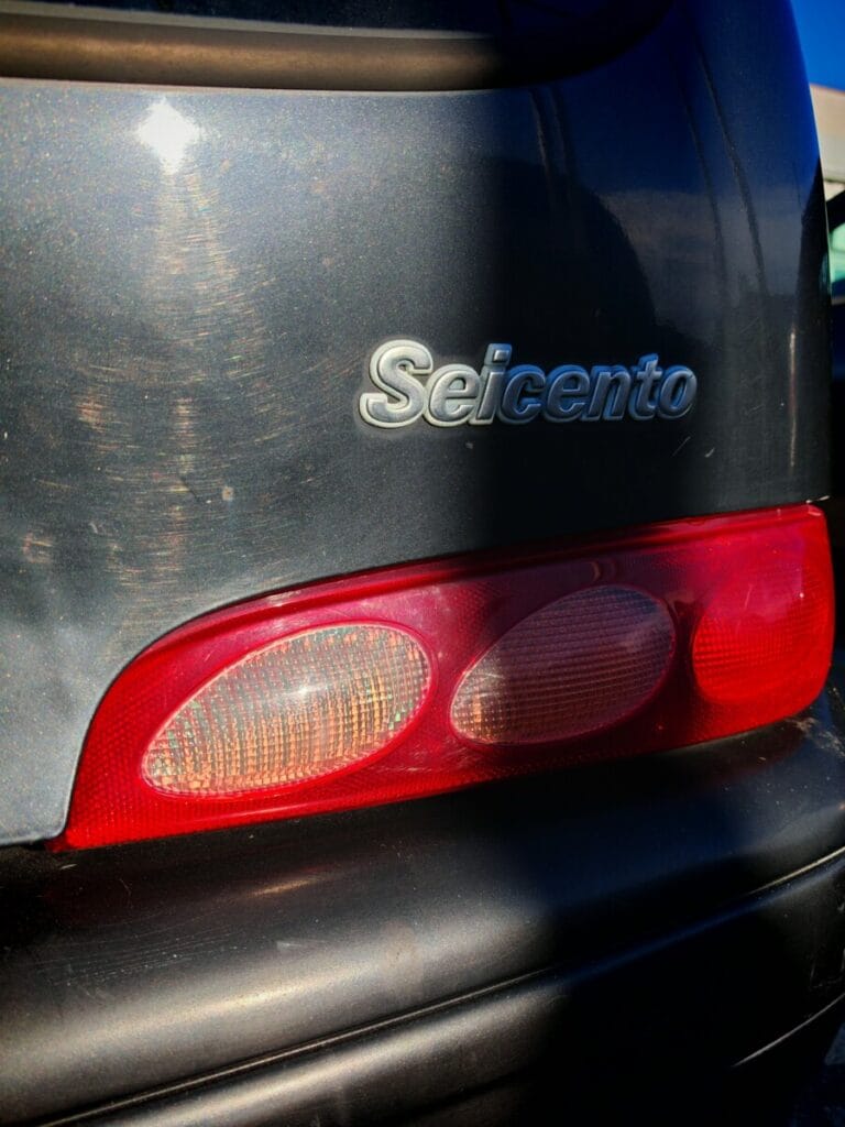 USATO OLBIA FIAT 600 LOGO