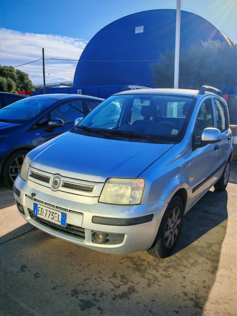 fiat panda grigia
